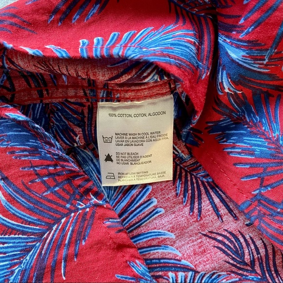 Heritage Slim Fit Medium Red Shirt w/ Print - Picture 3 of 6